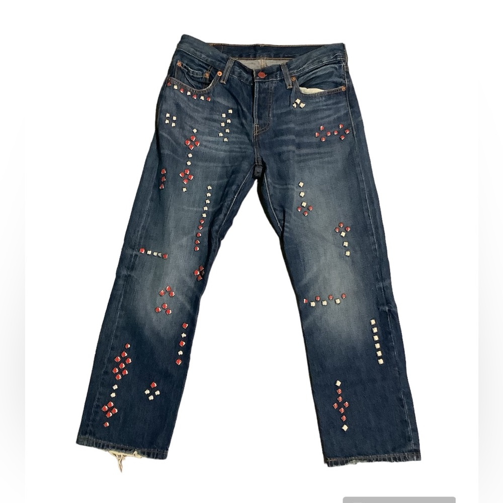 Levi’s Embellished 501 Jeans
